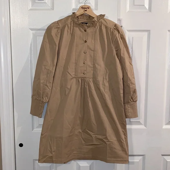 Tan Claiborne Dress POMANDER PLACE - Picture 8 of 15